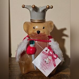 Vtg Bath & Body Works Nutcracker Rat King EMPTY Lotion Bottle Christmas 2000 Y2k